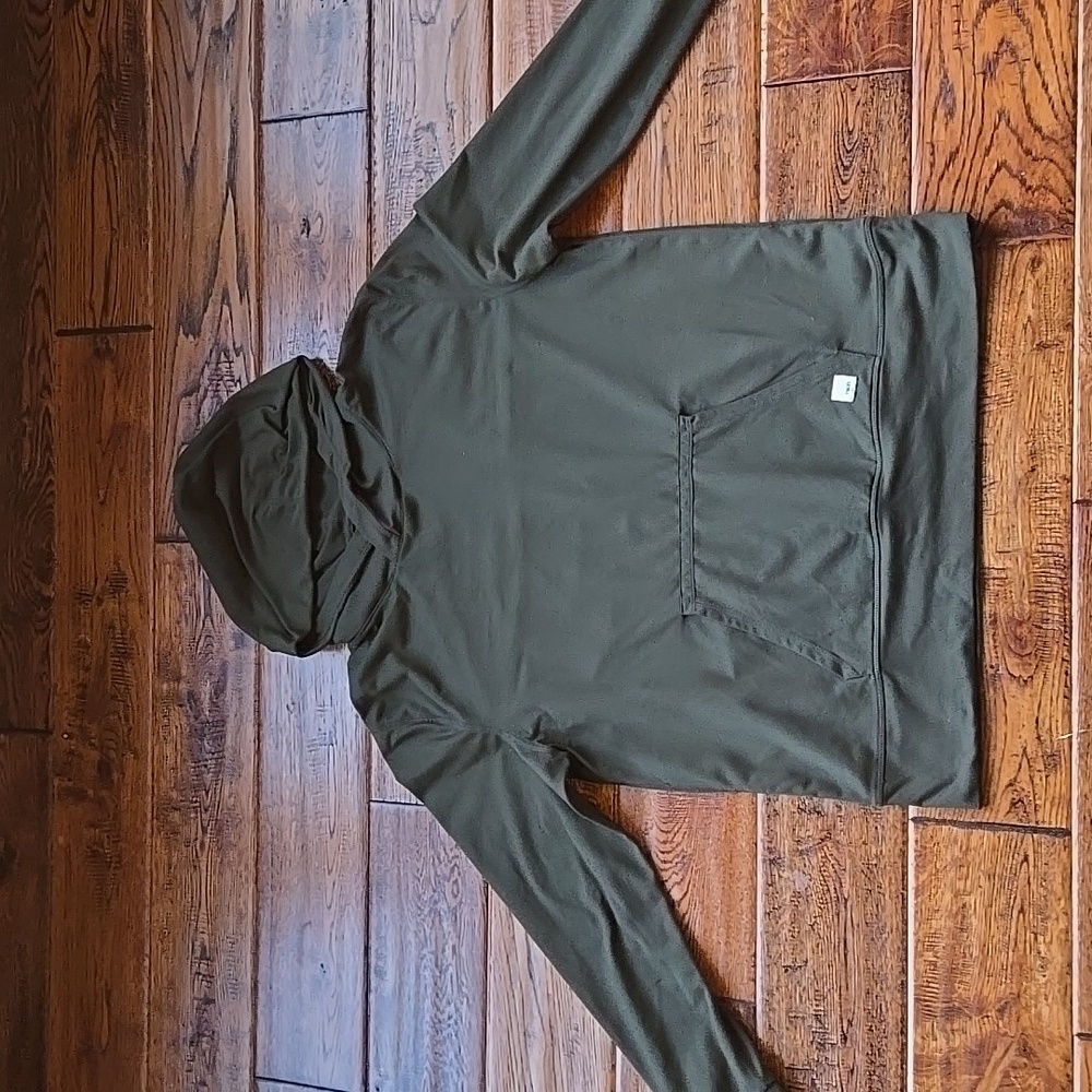Vuori Olive Green Hoodie